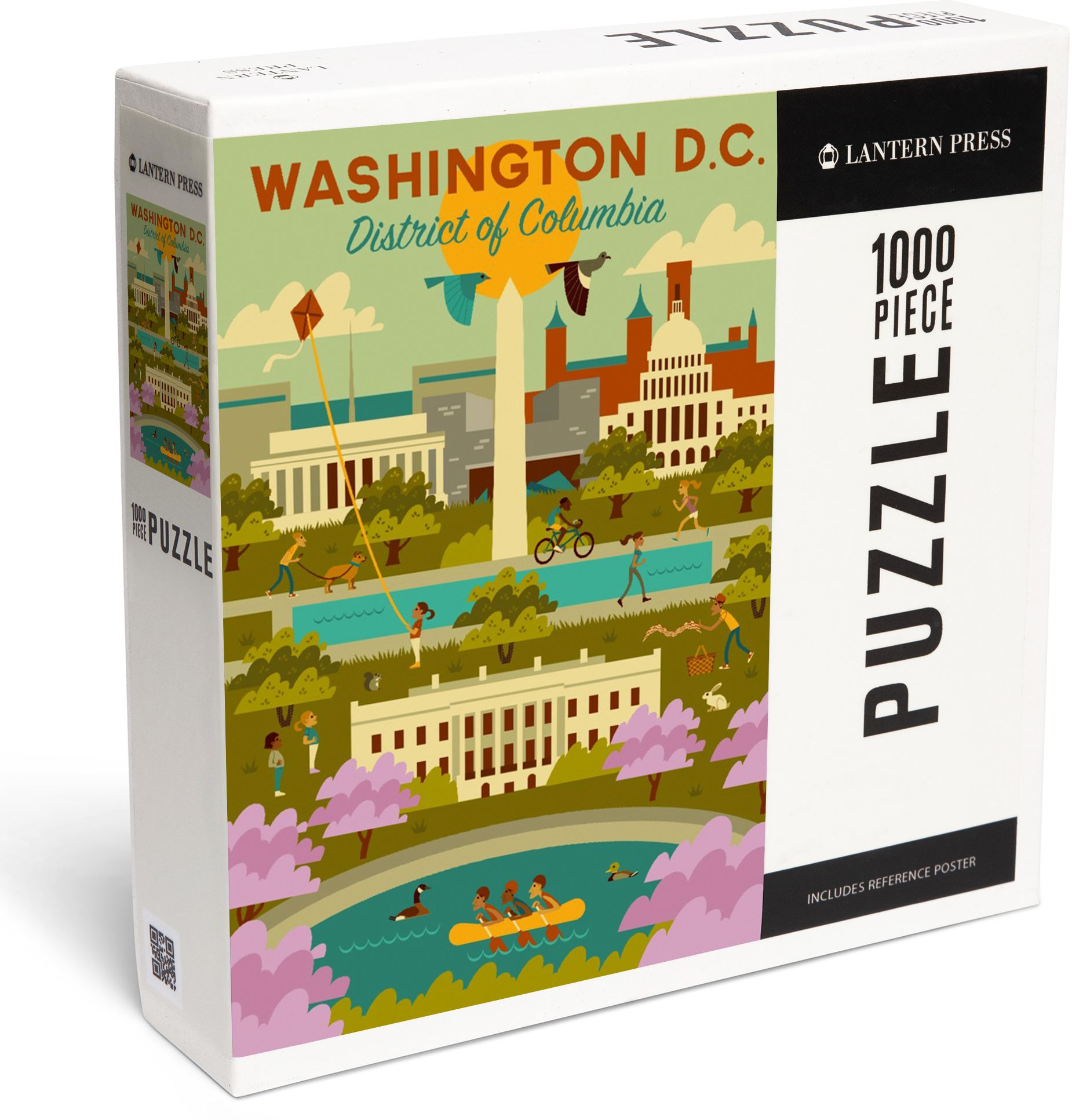 Washington DC Geometric Activities 1000 Piece Puzzle