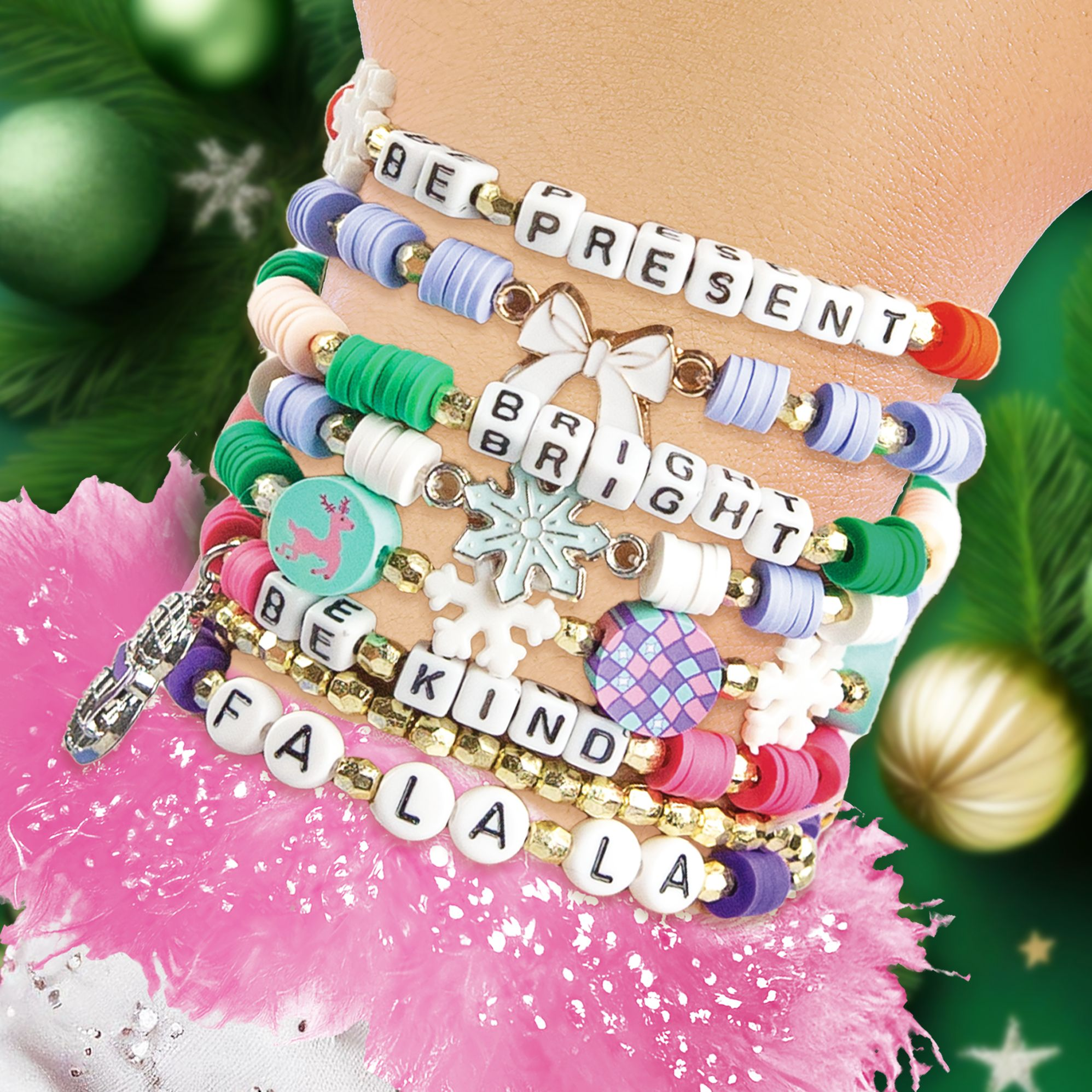 STMT Holly Jolly Holiday Bead Case
