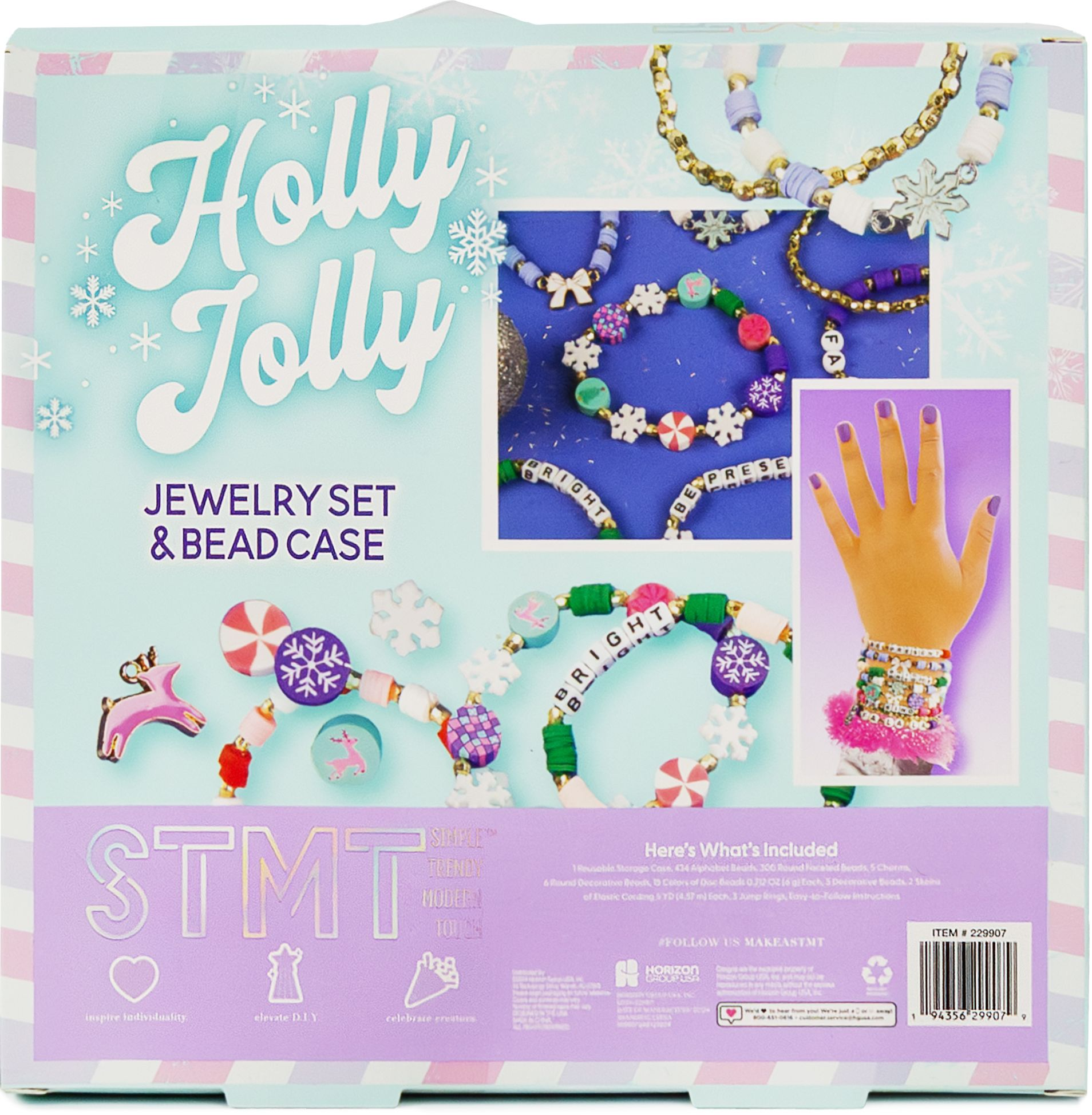 STMT Holly Jolly Holiday Bead Case