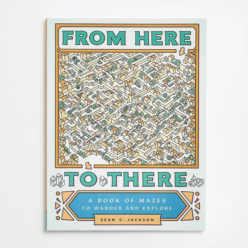 From Here to There: A Book of Mazes to Wander and Explore (Maze Books for Kids, Maze Games, Maze Puzzle Book)