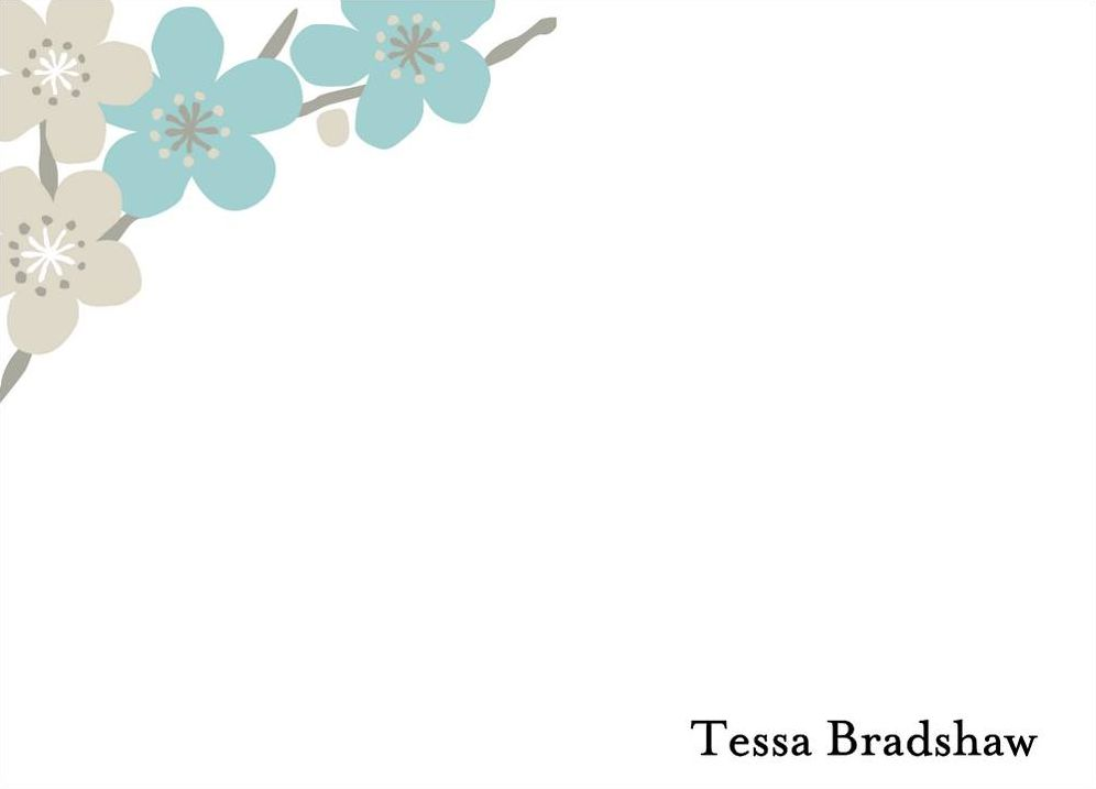 Cherry Branch A6 Stationery