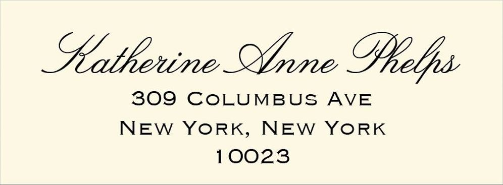 Handwritten Address Labels 230 Best Return Address Labels Ideas