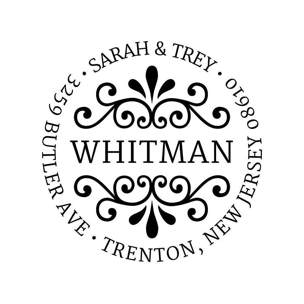 Wrought Iron Custom Stamp Set