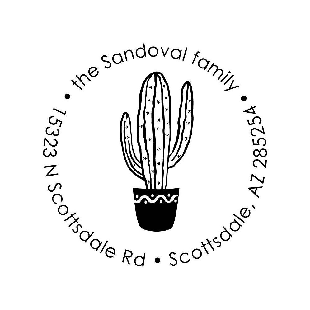 Cactus Custom Stamp Set
