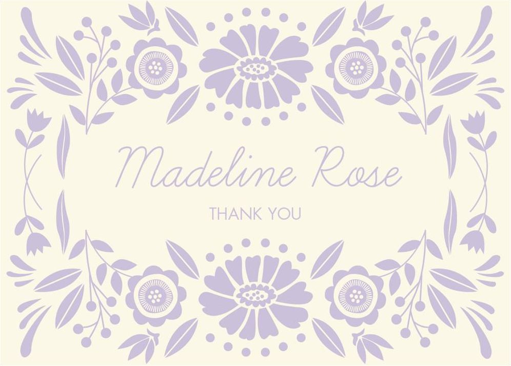 Floral Frame Quinceañera Stationery