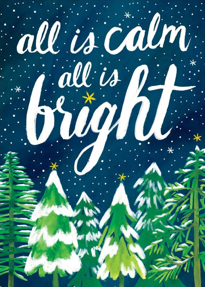 All is Calm Holiday Card