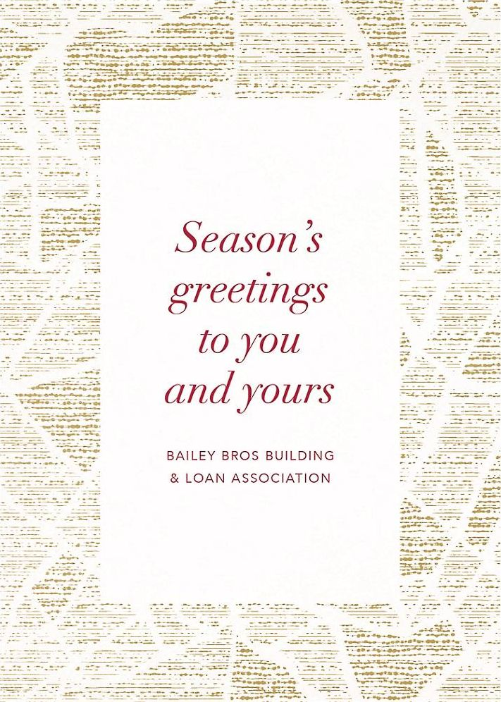 Prism Frame Holiday Card