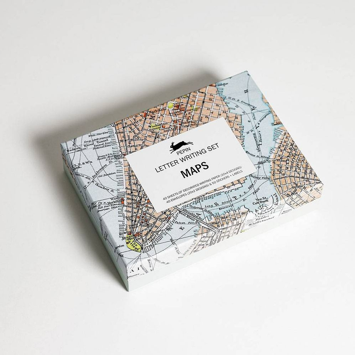 Map Writing Letters Maps Letter Writing Set | Paper Source