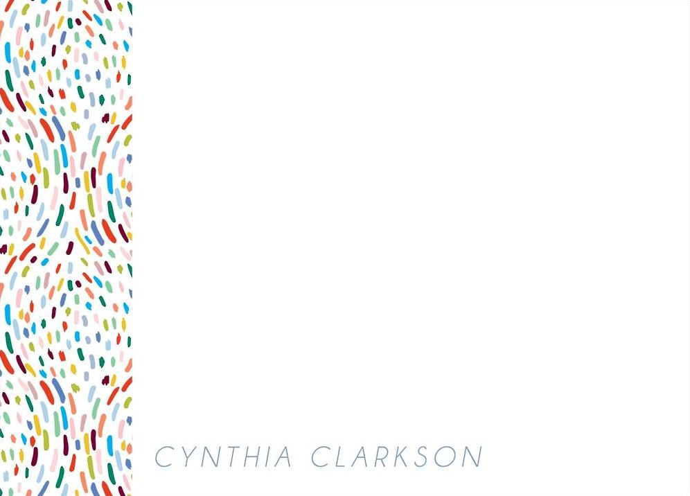Swirl Dots Stationery