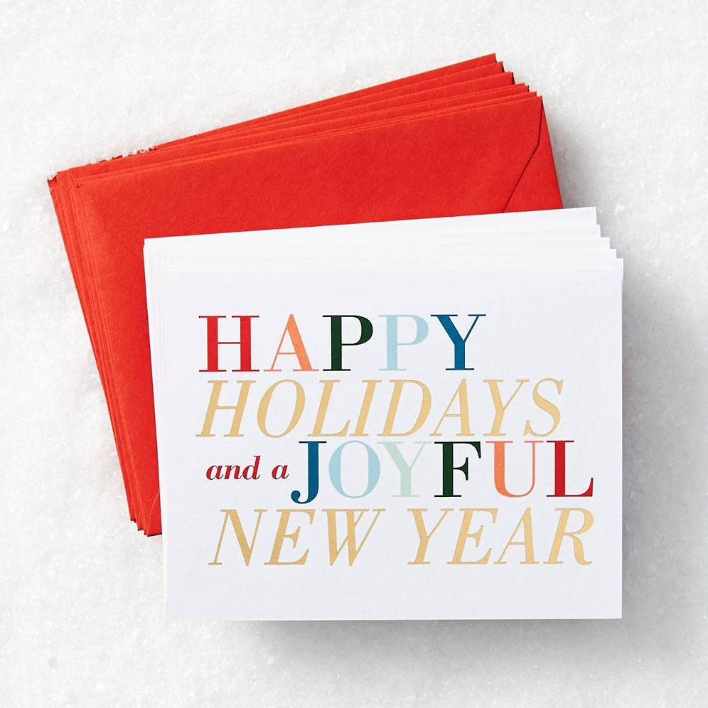 NYEAR A2 Colorful New Year Card Set