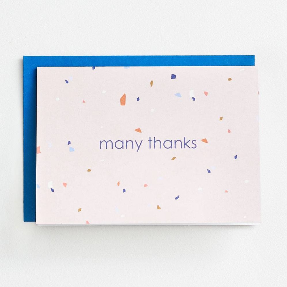 Terrazzo Thank You Card