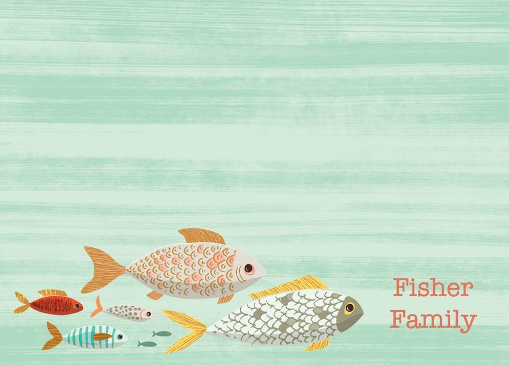 Fish A6 Stationery