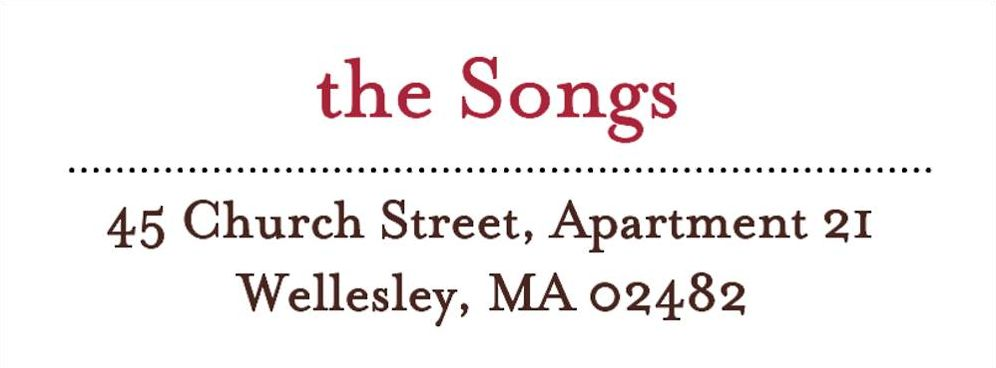 Dotted Line White Return Address Label