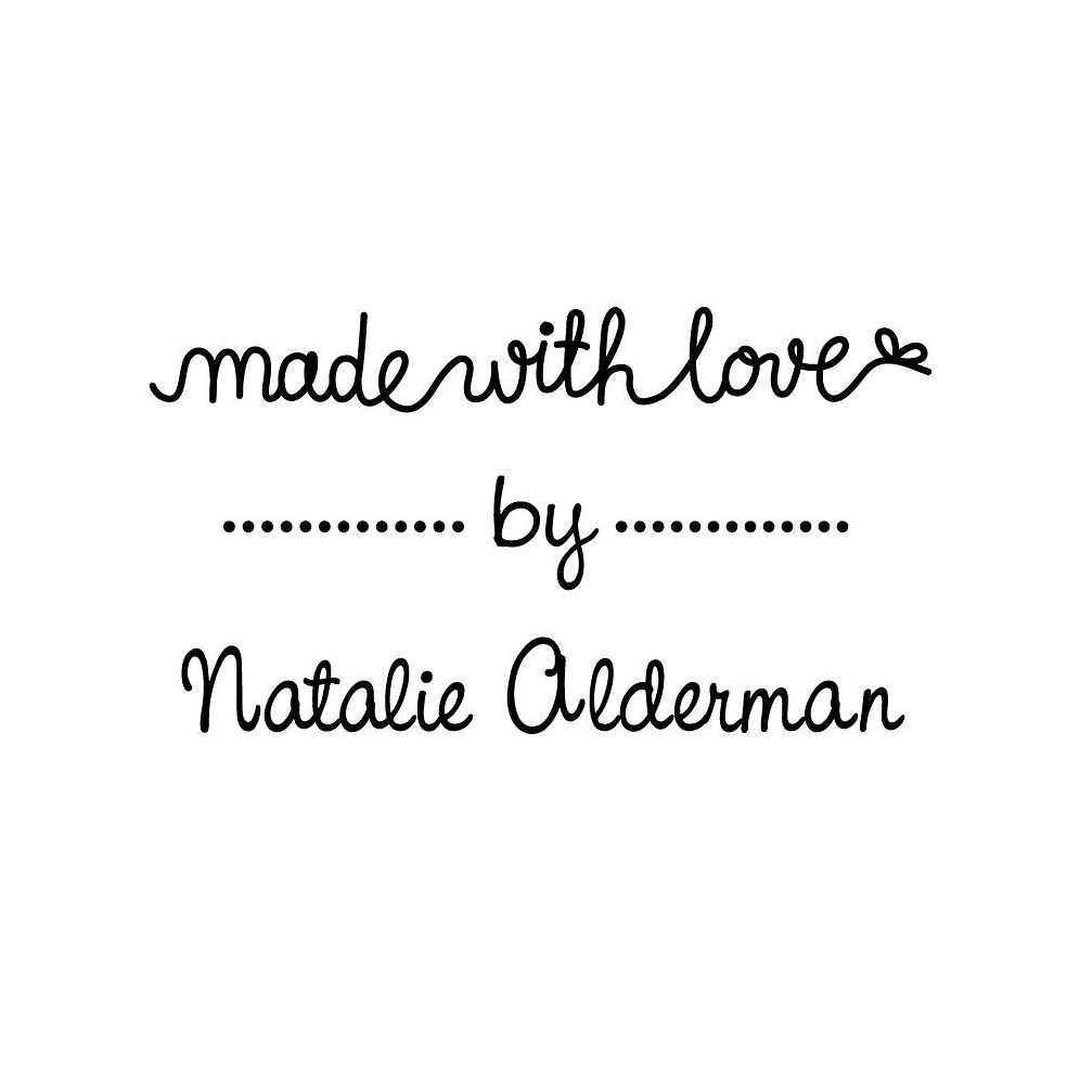 Made with Love Script Custom Stamp Set