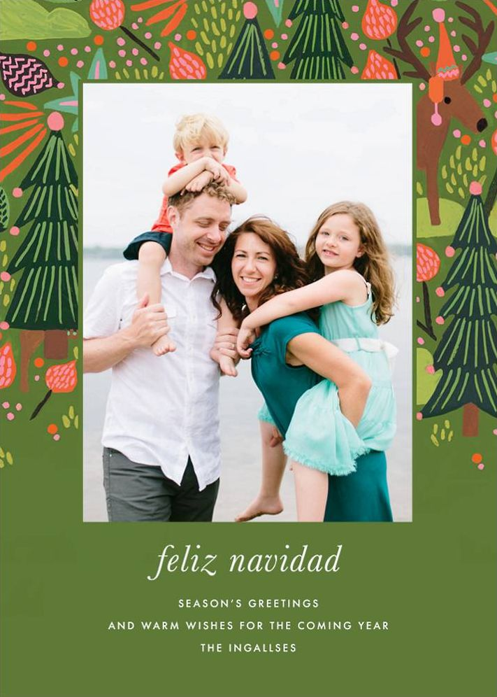 Reindeer Glades Photo Card
