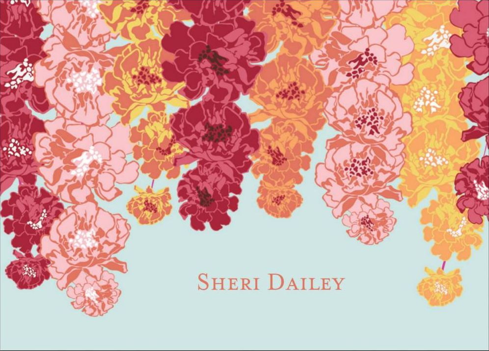 Marigolds 4 Bar Stationery