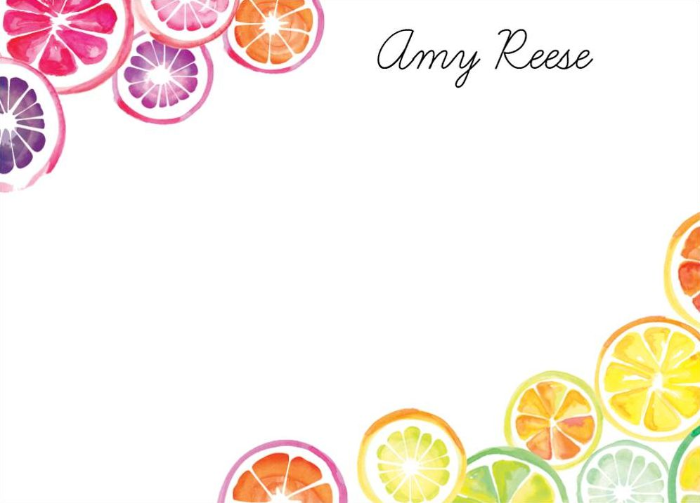 Citrus Stationery