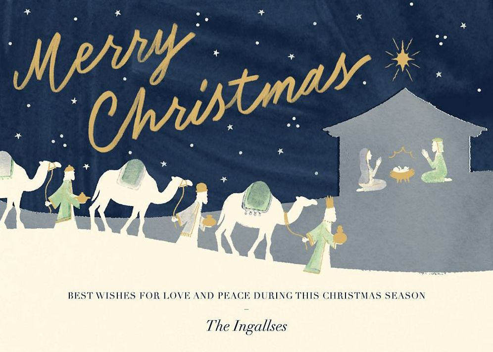 Three Kings Holiday Card