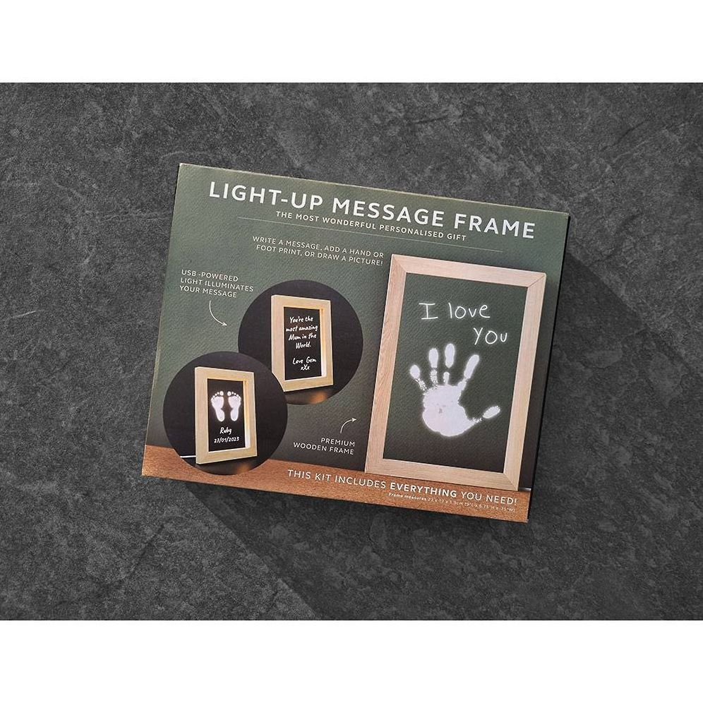 Message Table Frame Light Up Message Frame | Paper Source