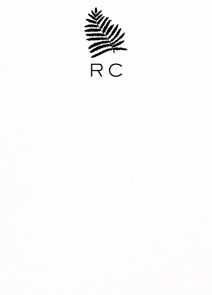 Fern Stationery