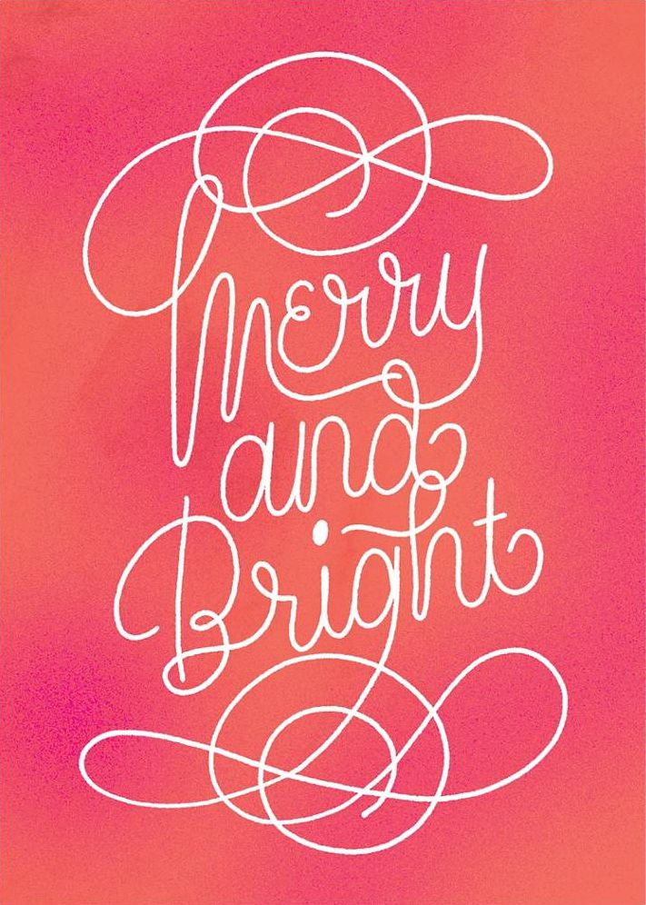 Bright Wishes Holiday Card