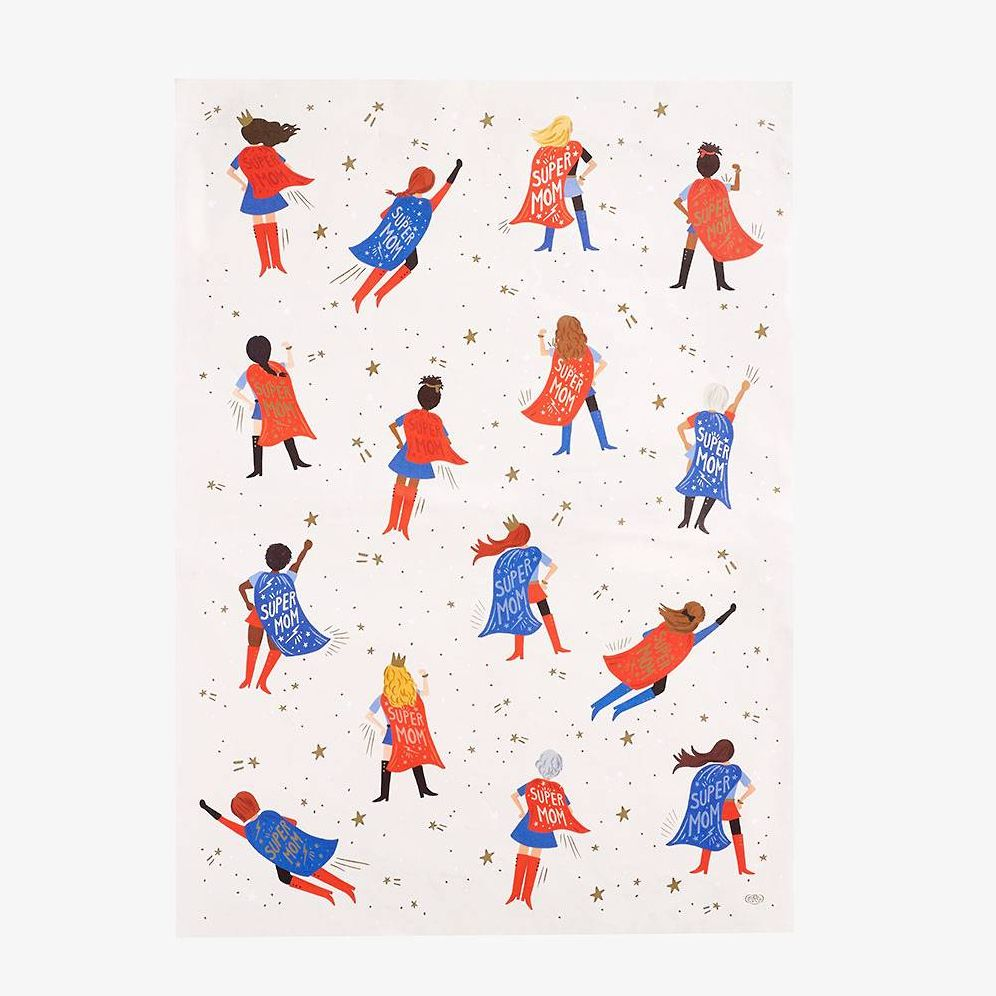 Super Mom Flat Wrap | Paper Source