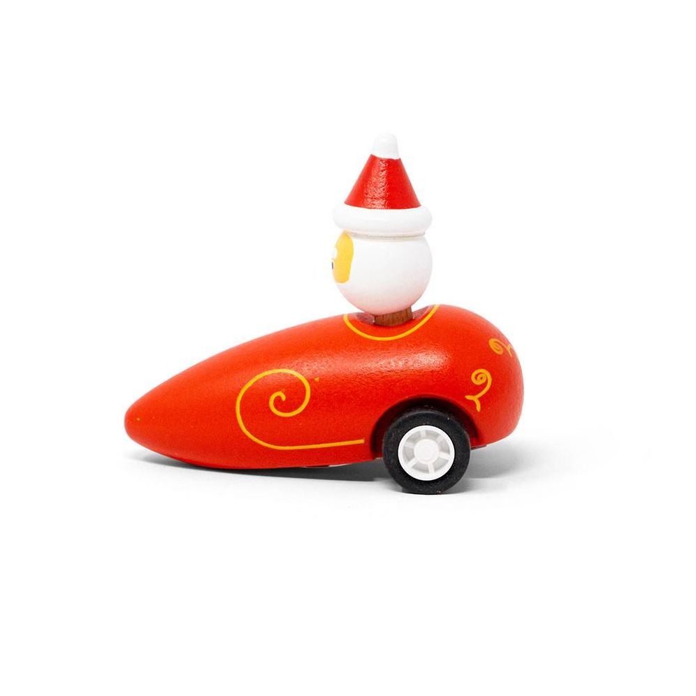 Pullback Santa in Sleigh