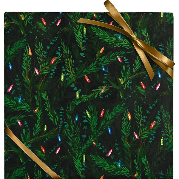 String Wrapping Paper String Lights Wrapping Paper | Paper Source
