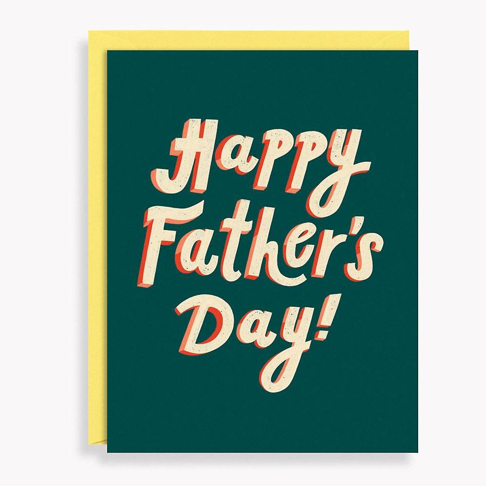Sketched Happy Father's Day Card