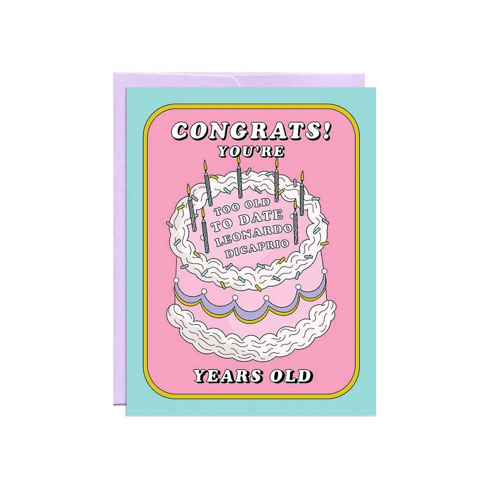 Too Old Birthday Cake Paper Source