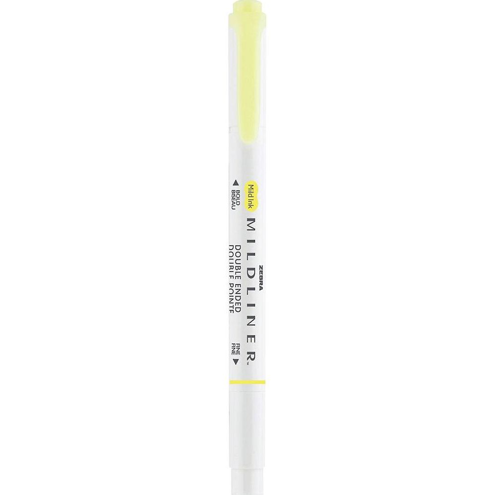 Zebra Mildliner Yellow Pen