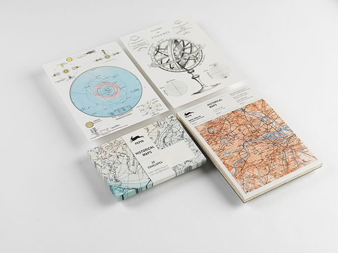 Historical Maps - A5 Pad