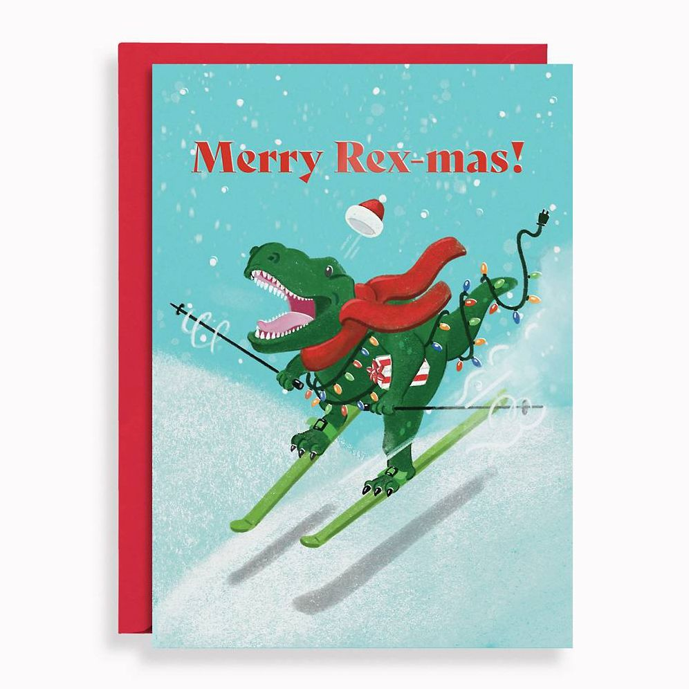 XMAS OFF/SPUV A6 Merry Rex-mas FLD S/10