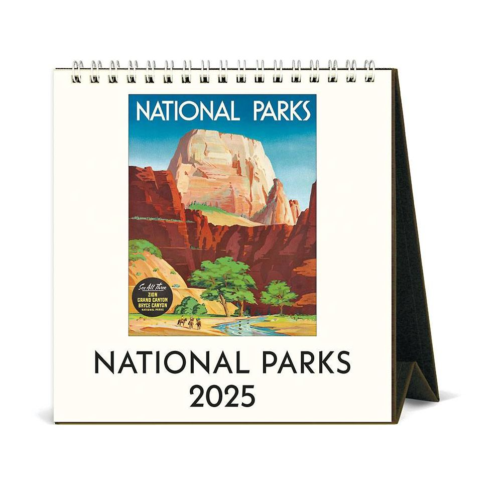 2025 National Parks Desk Calendar