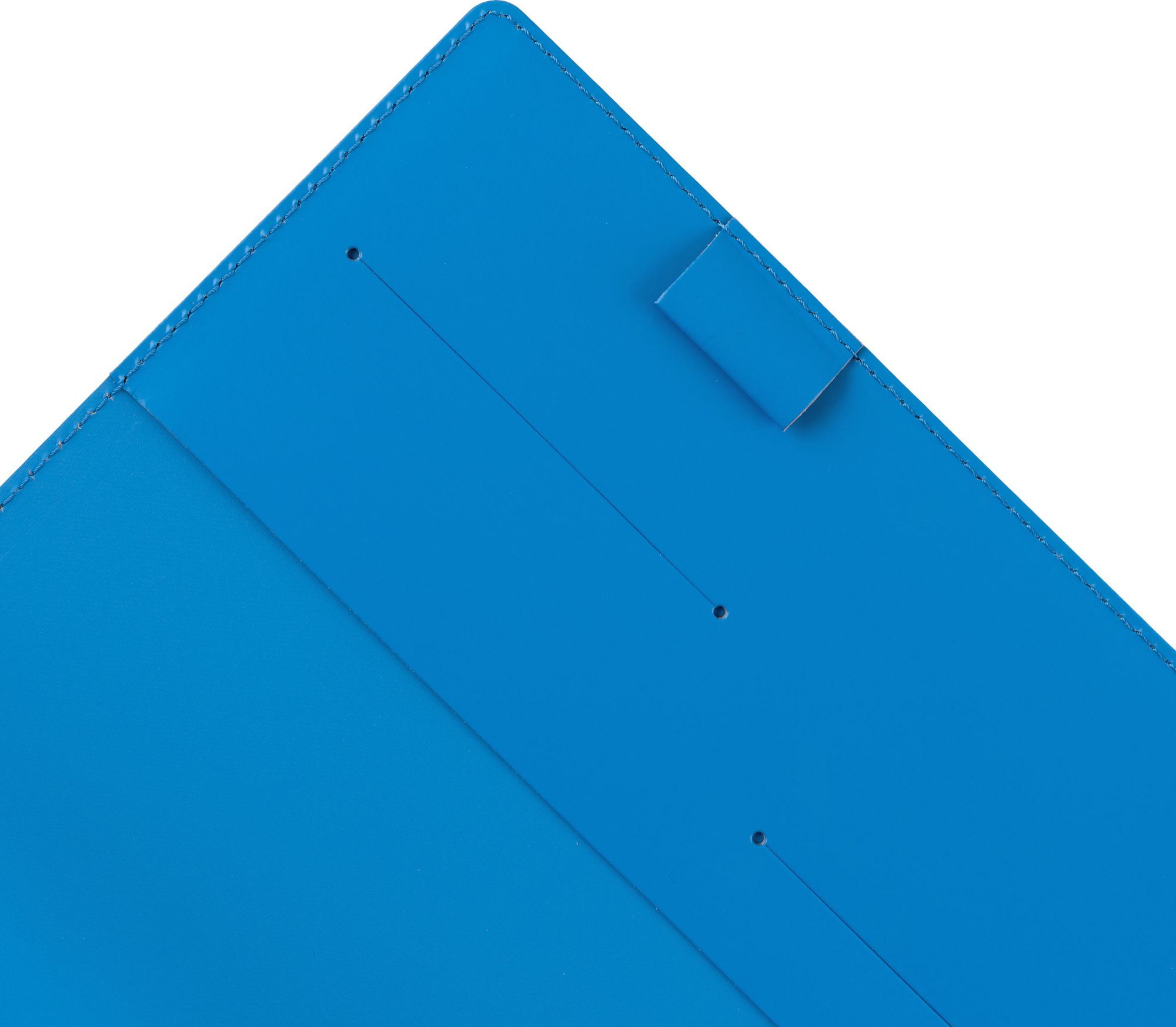Paper Source Blue Leather Refillable A5 Journal Cover