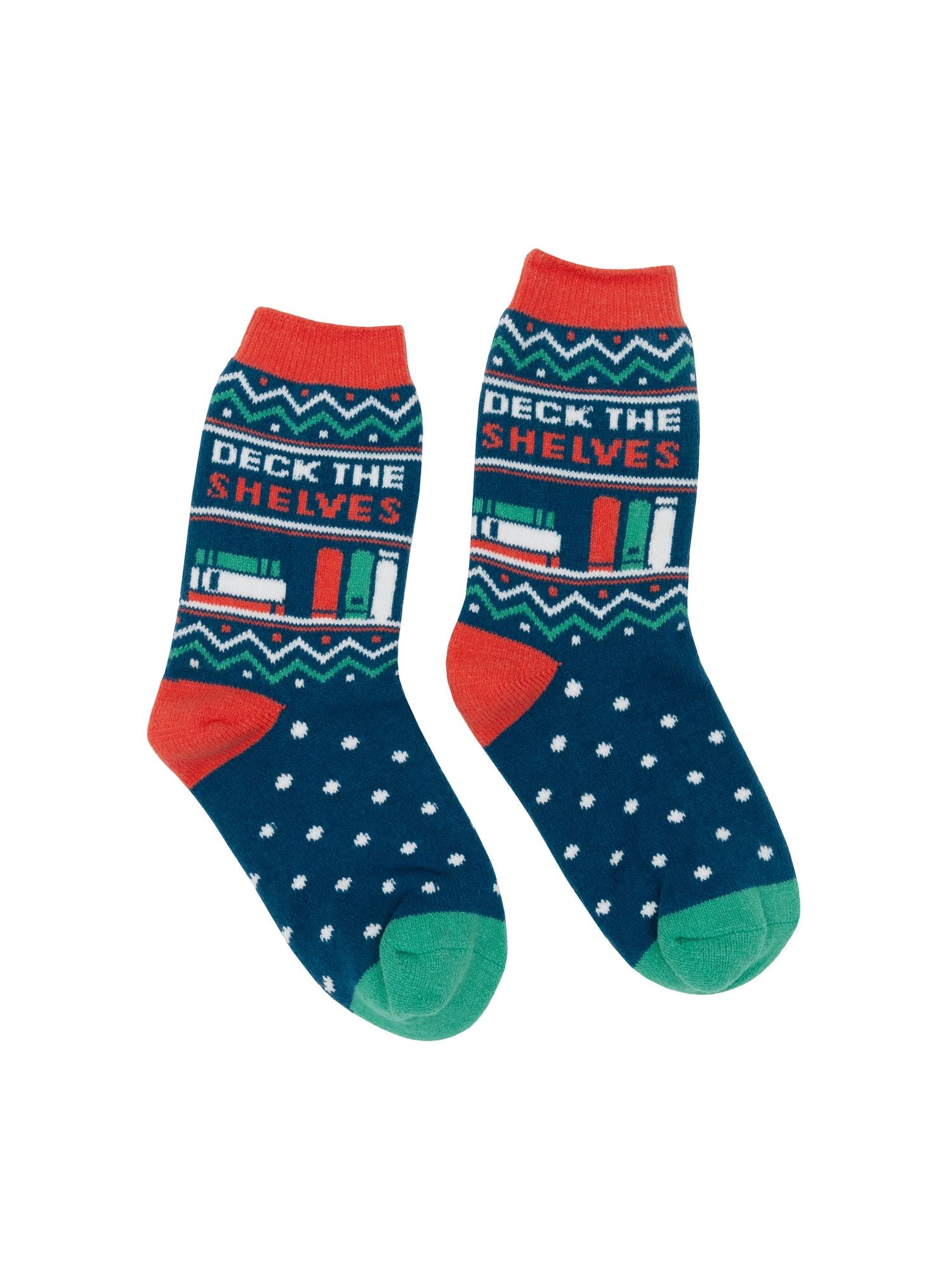 Deck the Shelves Cozy Socks