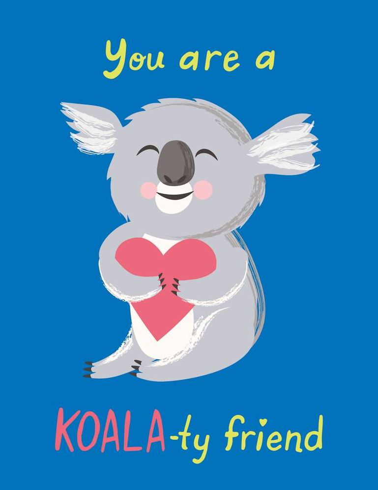 Koala-ty Friend Valentine Card