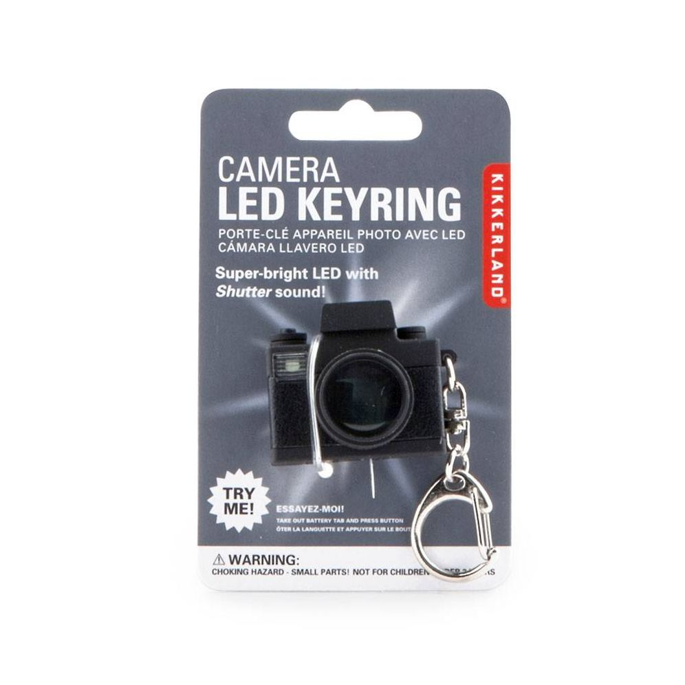 Camera LED Keychain | Paper Source
