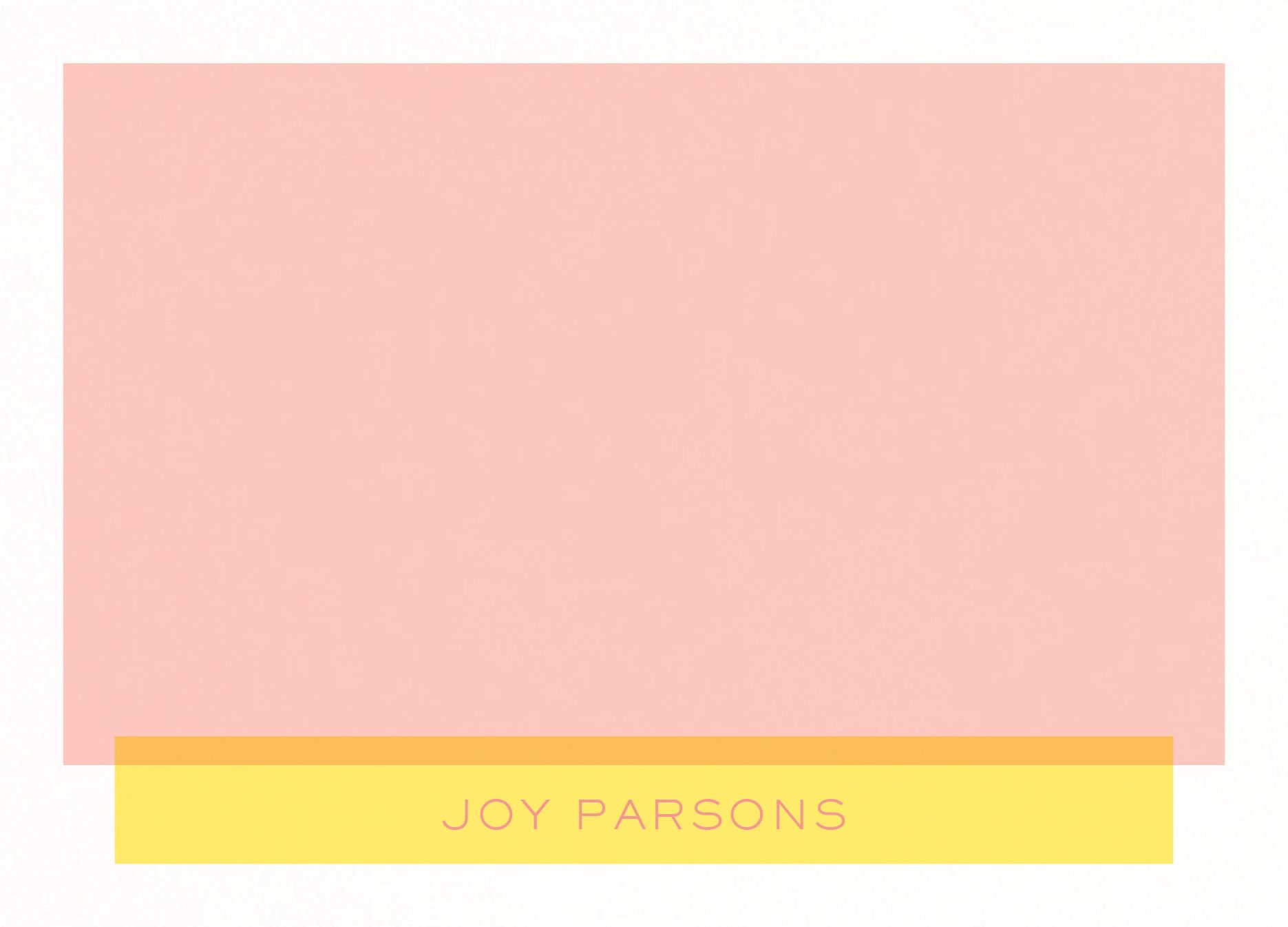 Colorblock Rectangles Stationery
