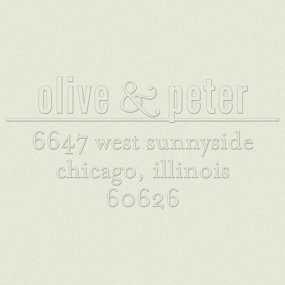 Bold Ampersand Custom Embosser Plate with Embossing Tool