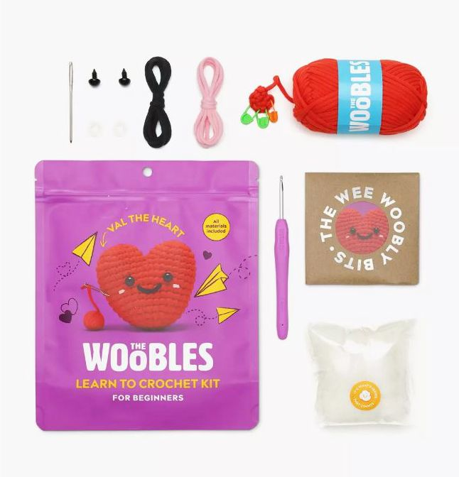 Val the Heart, The Woobles Beginner Crochet Kit
