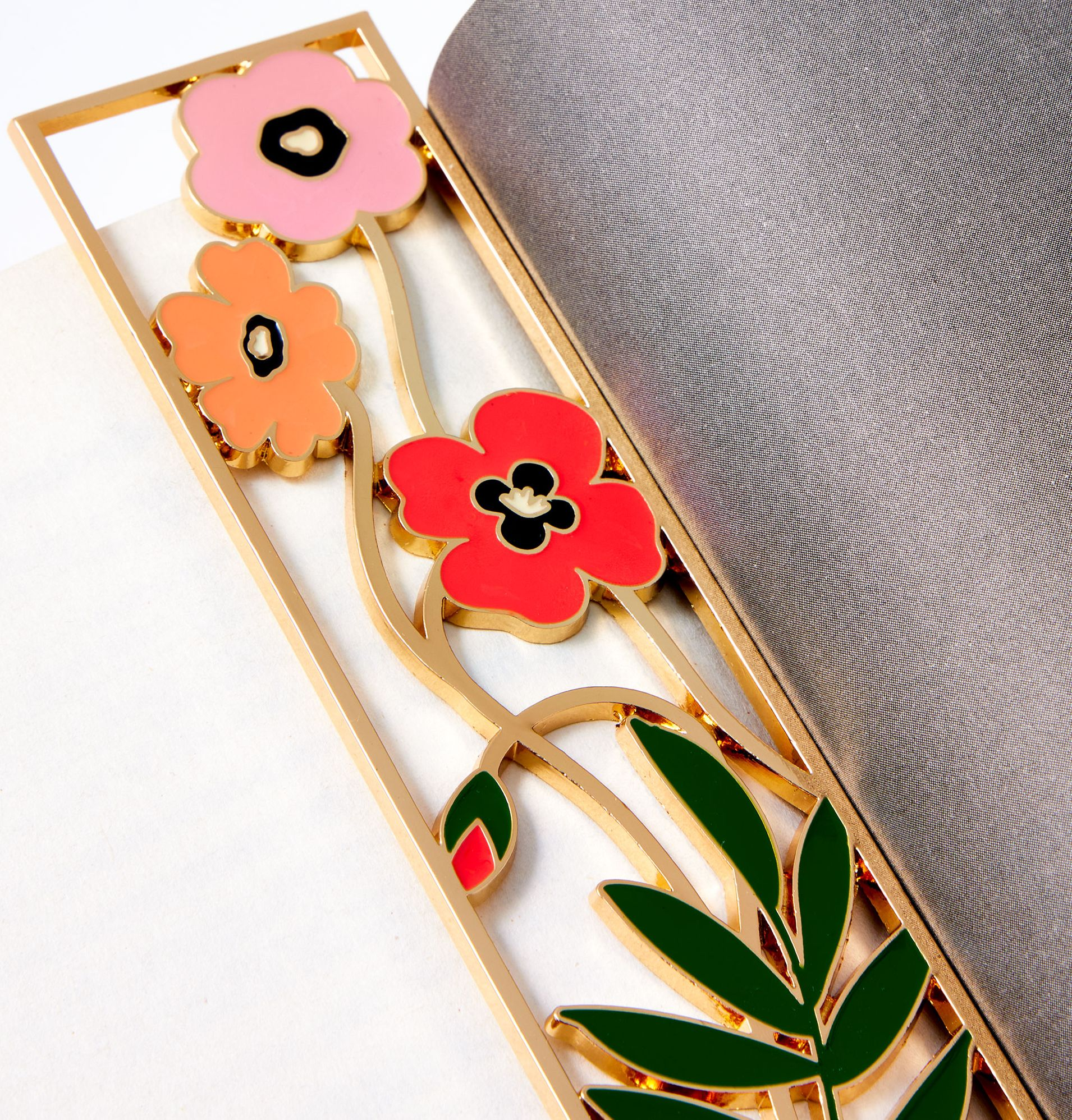 Laser Cut Flower Bookmark