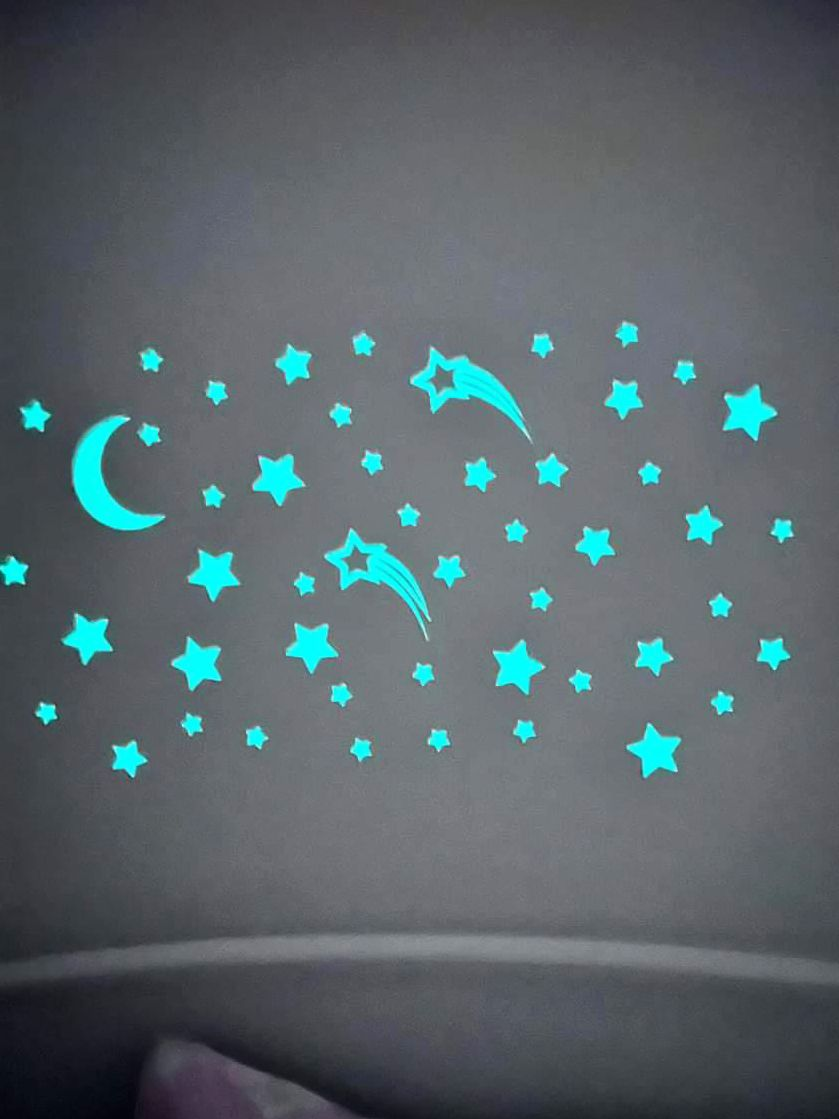 GLOPLAY Glow-in-the-dark stickers Starry Night
