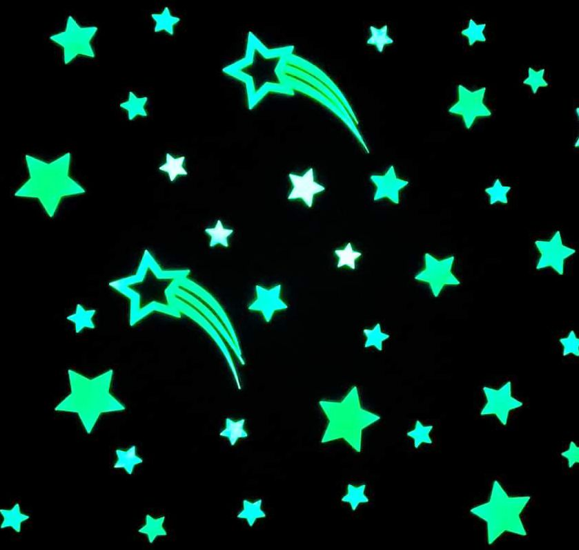 GLOPLAY Glow-in-the-dark stickers Starry Night