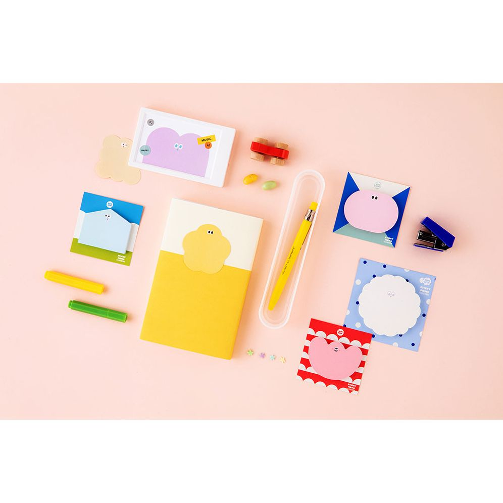Liveworks Somsom Sticky Memo - ROUND