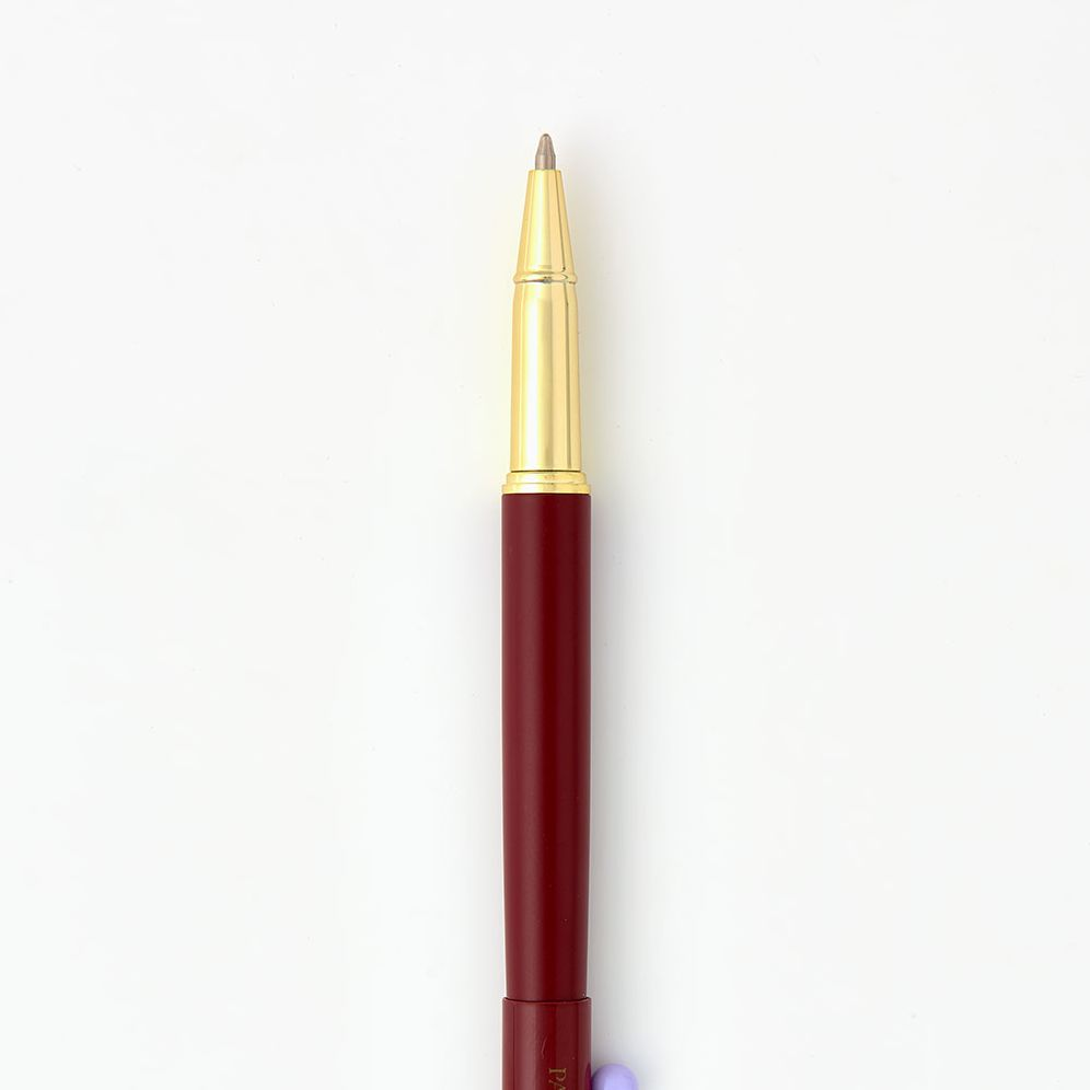 PS Collection Maroon Lavender Cap Ballpoint Pen