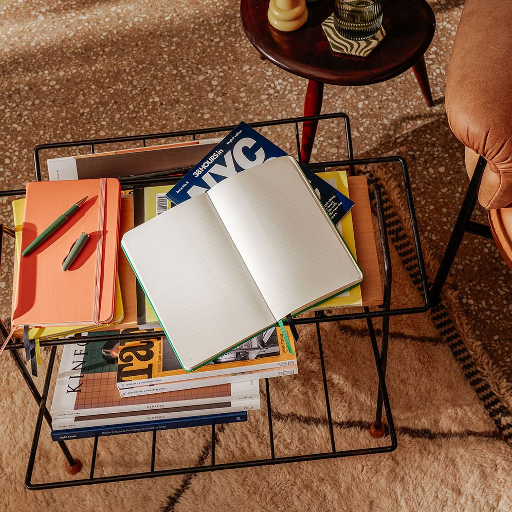 Everyday Lined Notebook Green