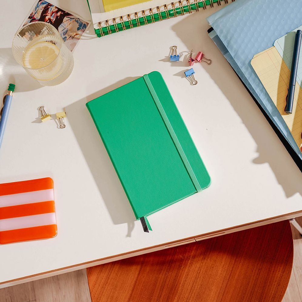 Everyday Lined Notebook Green