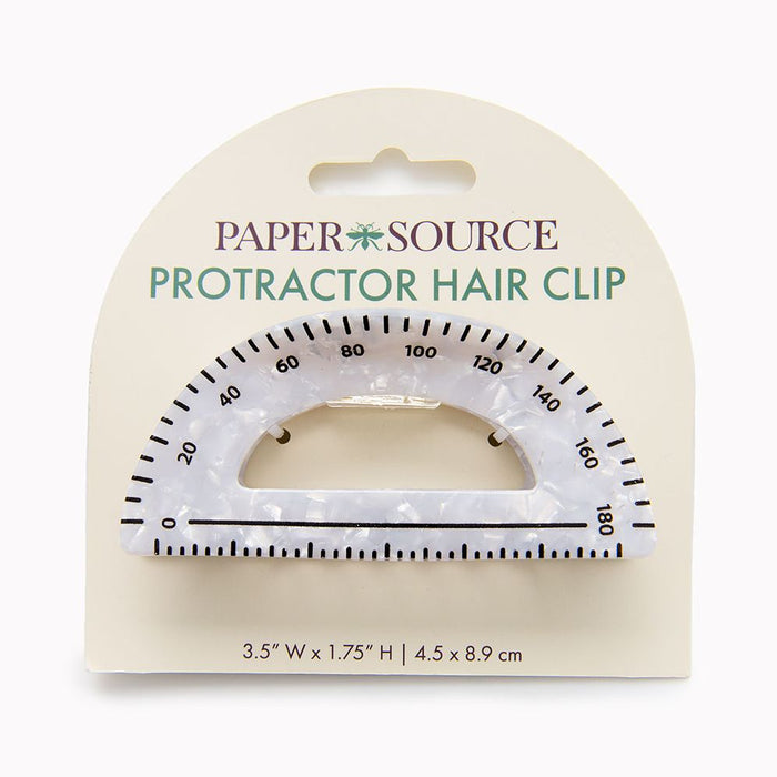 Protractor Hair Clip Exclusive | Paper Source