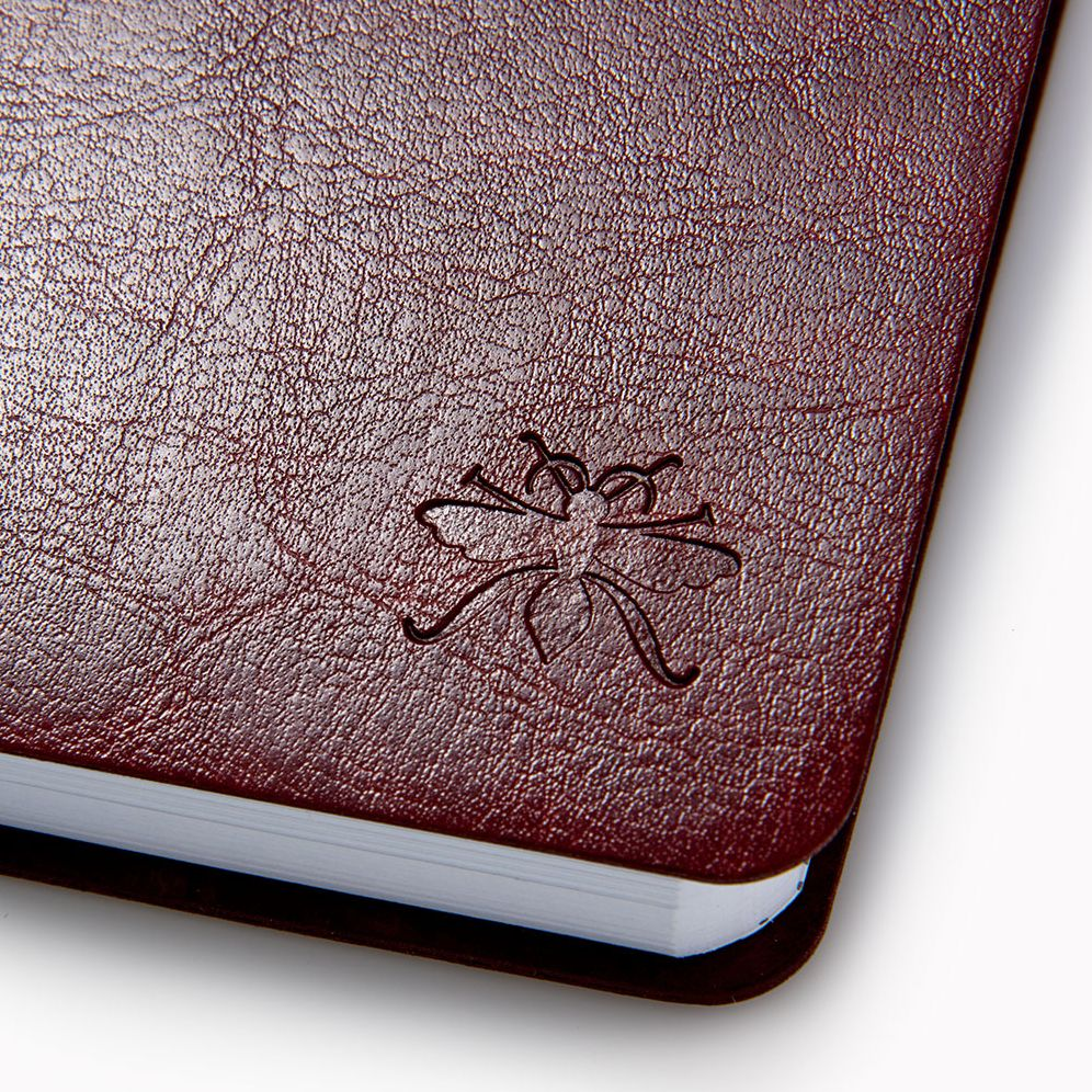 Oxblood Paper Wasp LG Lined Journal